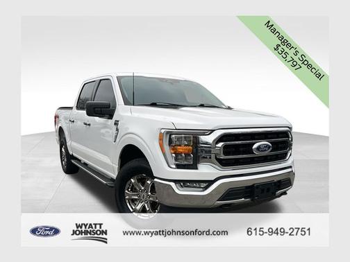 OXFORD WHITE 2022 Ford F-150 XLT