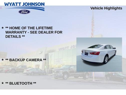 Summit White 2024 Chevrolet Malibu LT W/1LT