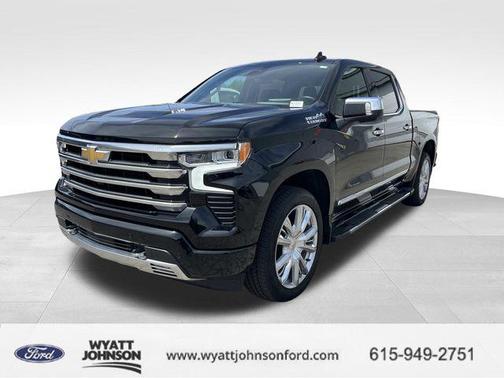 Black 2024 Chevrolet Silverado 1500 HIGH COUNTRY