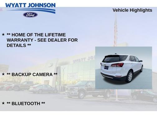 Summit White 2024 Chevrolet Equinox LT