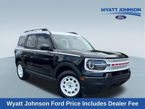 SHADOW BLACK 2025 Ford Bronco Sport HERITAGE