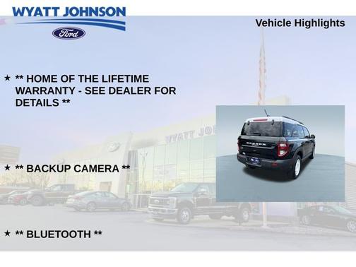 SHADOW BLACK 2025 Ford Bronco Sport HERITAGE