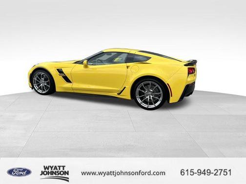 Corvette Racing Yellow Tintcoat 2019 Chevrolet Corvette Grand Sport