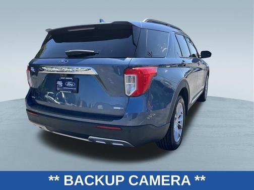 BLUE METALLIC 2020 Ford Explorer XLT