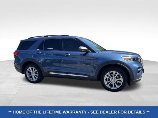 BLUE METALLIC 2020 Ford Explorer XLT