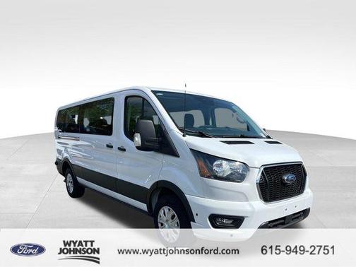 Oxford White 2024 Ford Transit-350 XLT