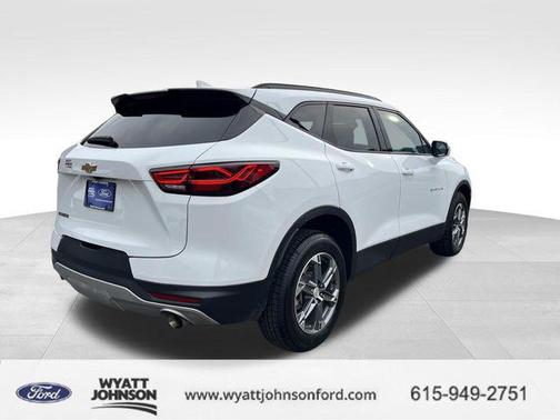 Summit White 2024 Chevrolet Blazer 3LT