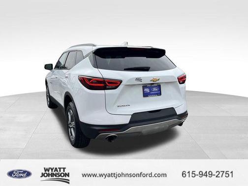 Summit White 2024 Chevrolet Blazer 3LT