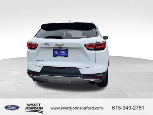 Summit White 2024 Chevrolet Blazer 3LT