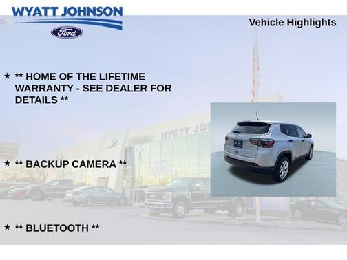 Silver Zynith 2025 Jeep Compass SPORT