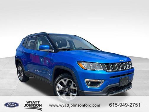 Laser Blue Pearlcoat 2018 Jeep Compass Limited
