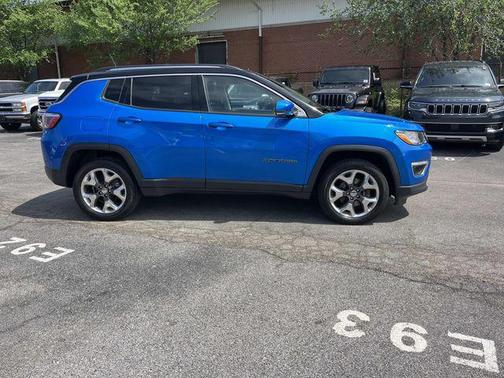 Laser Blue Pearlcoat 2018 Jeep Compass Limited