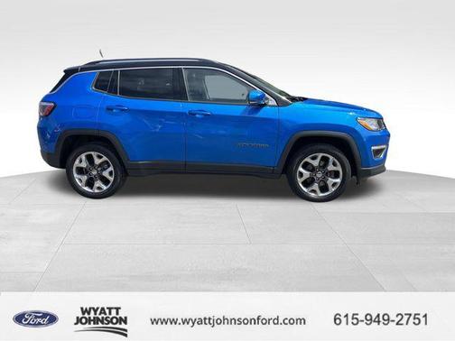 Laser Blue Pearlcoat 2018 Jeep Compass Limited