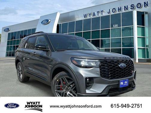Carbonized Gray Metallic 2026 Ford Explorer ST