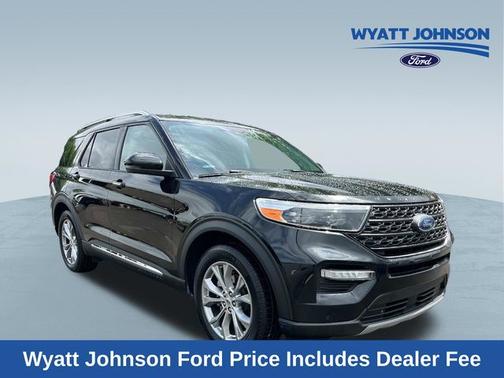AGATE BLACK METALLIC 2021 Ford Explorer LIMITED