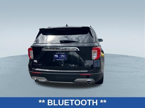 AGATE BLACK METALLIC 2021 Ford Explorer LIMITED