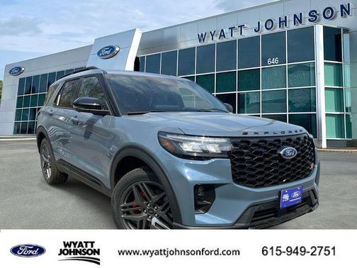 Vapor Blue Metallic 2026 Ford Explorer ST