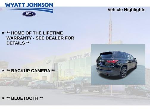 Mosaic Black Metallic 2023 Chevrolet Traverse RS
