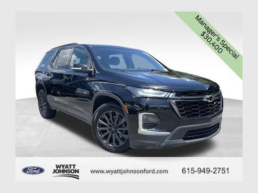 Mosaic Black Metallic 2023 Chevrolet Traverse RS
