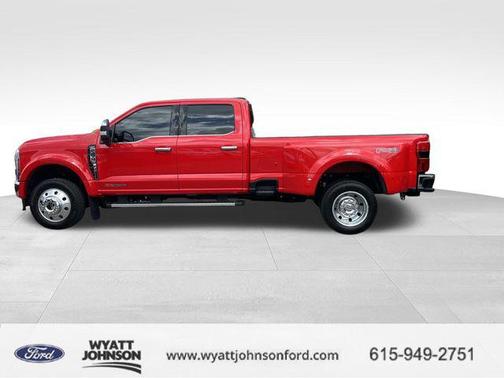 RACE RED 2025 Ford F-450 LARIAT DRW