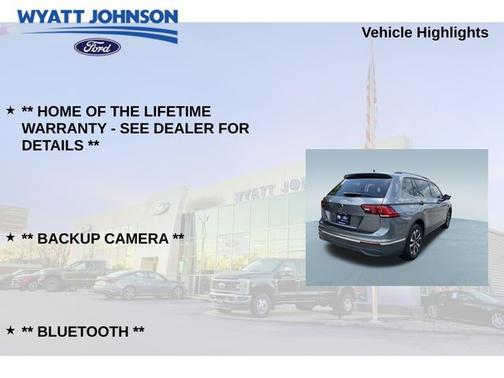 Platinum Gray Metallic 2023 Volkswagen Tiguan 2.0T S