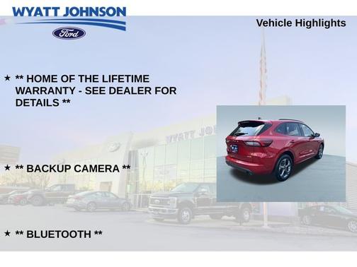 RAPID RED MET TINTED CC 2024 Ford Escape ST-LINE
