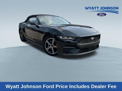 SHADOW BLACK 2024 Ford Mustang ECOBOOST PREMIUM
