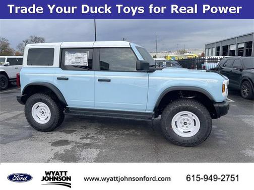 2025 Ford Bronco Heritage Edition