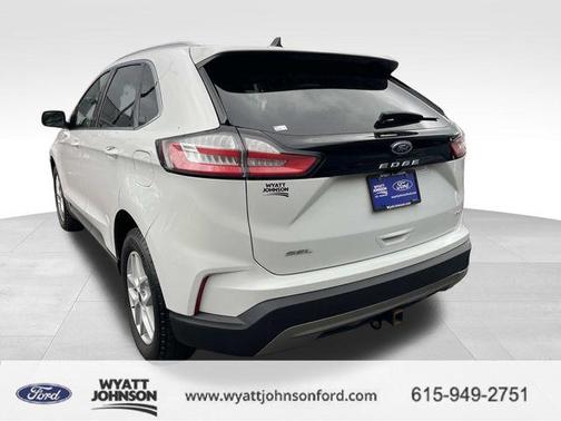 Oxford White 2022 Ford Edge SEL