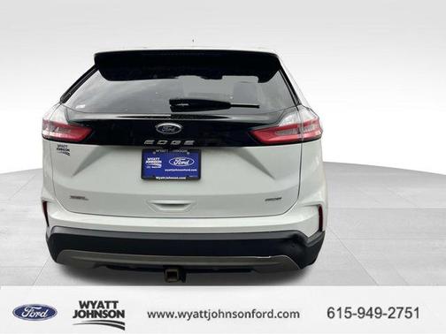 Oxford White 2022 Ford Edge SEL