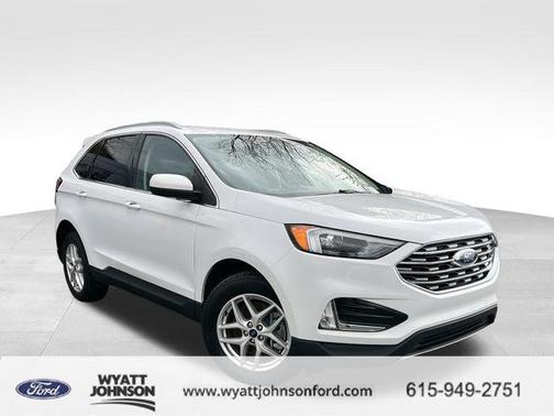 Oxford White 2022 Ford Edge SEL