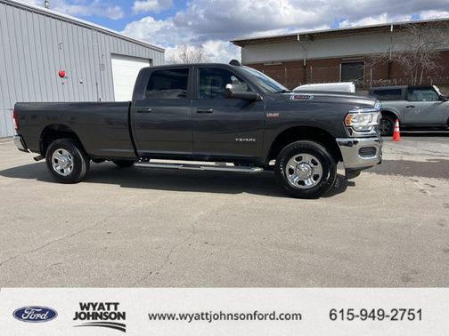 Granite Crystal Metallic Clearcoat 2022 RAM 2500 Big Horn Crew Cab 4x4 8' Box