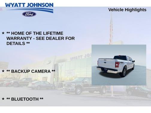 OXFORD WHITE 2019 Ford F-150 LARIAT