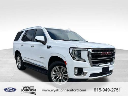Summit White 2024 GMC Yukon SLT