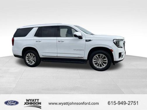 Summit White 2024 GMC Yukon SLT