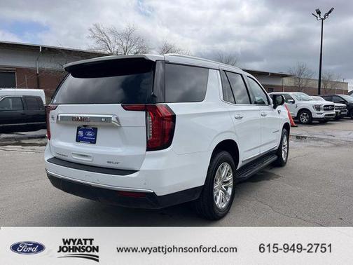 Summit White 2024 GMC Yukon SLT