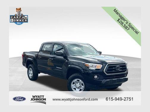 Black 2023 Toyota Tacoma SR5