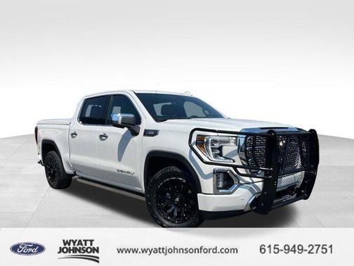 White Frost Tri-Coat 2021 GMC Sierra 1500 DENALI