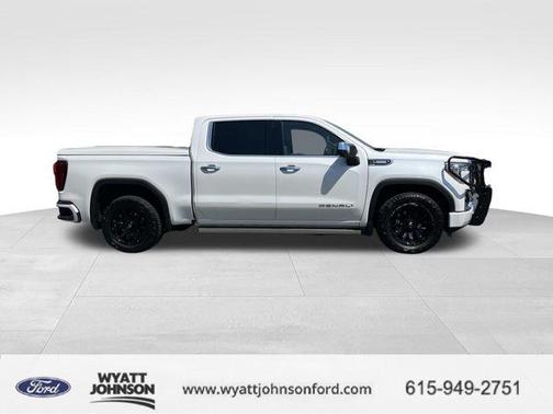 White Frost Tri-Coat 2021 GMC Sierra 1500 DENALI