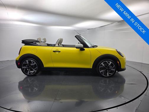 Yellow 2026 MINI Convertible Cooper S