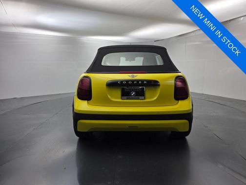 Yellow 2026 MINI Convertible Cooper S