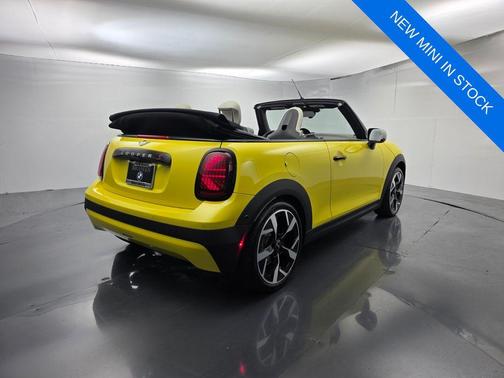 Yellow 2026 MINI Convertible Cooper S