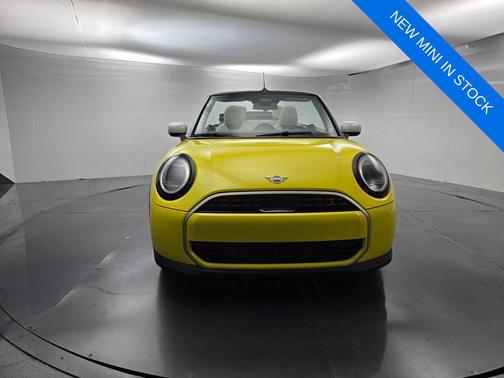 Yellow 2026 MINI Convertible Cooper S