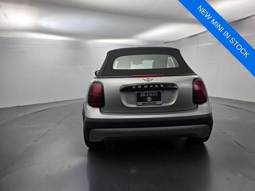Silver 2026 MINI Convertible Cooper S