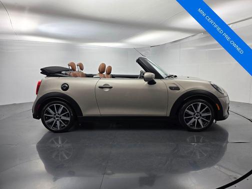 Rooftop Gray Metallic 2024 MINI Convertible Cooper S