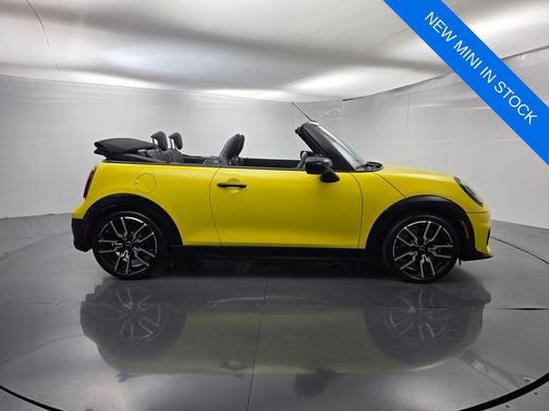 Yellow 2026 MINI Convertible Cooper S