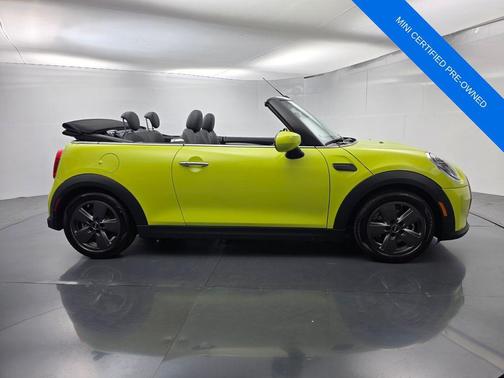 Zesty Yellow 2024 MINI Convertible Cooper