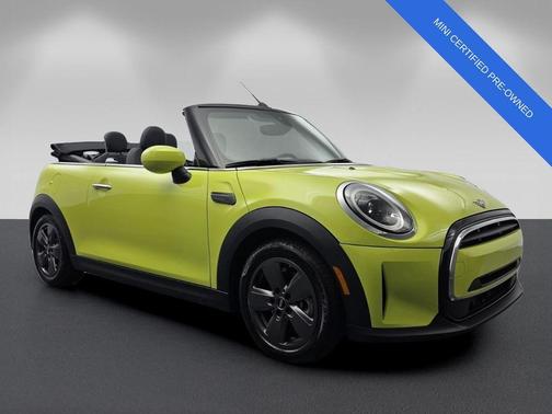 Zesty Yellow 2024 MINI Convertible Cooper