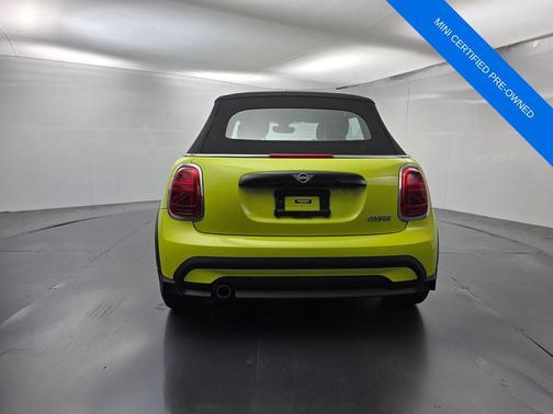 Zesty Yellow 2024 MINI Convertible Cooper