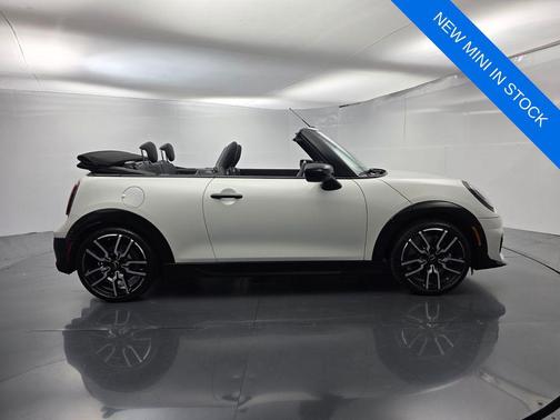 White Metallic 2026 MINI Convertible Cooper S